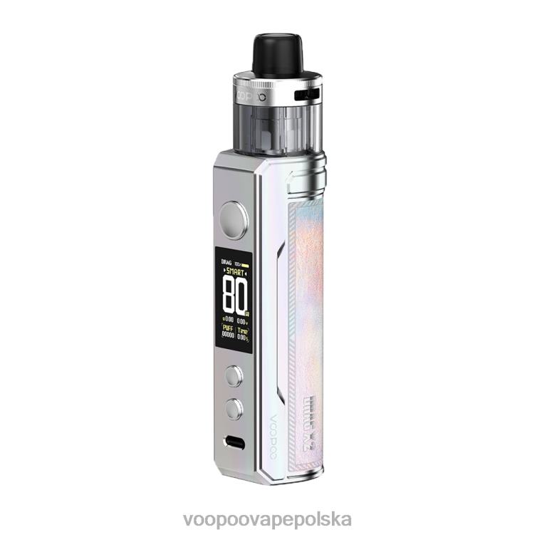 VOOPOO DRAG X2 mod pod kolorowe srebro R8680153 | VOOPOO Vape Warszawa